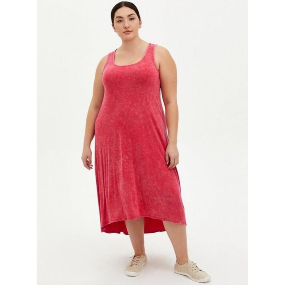 Torrid 1X Maxi Hi Low Dress E9